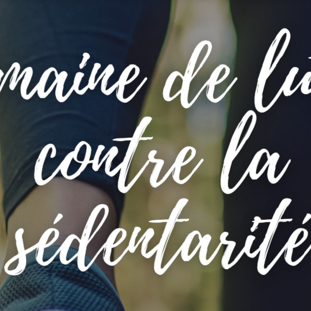 Semaine de lutte contre la sédentarité